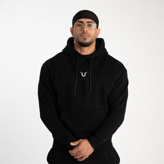 HOODIE LEVEL UP - BLACK