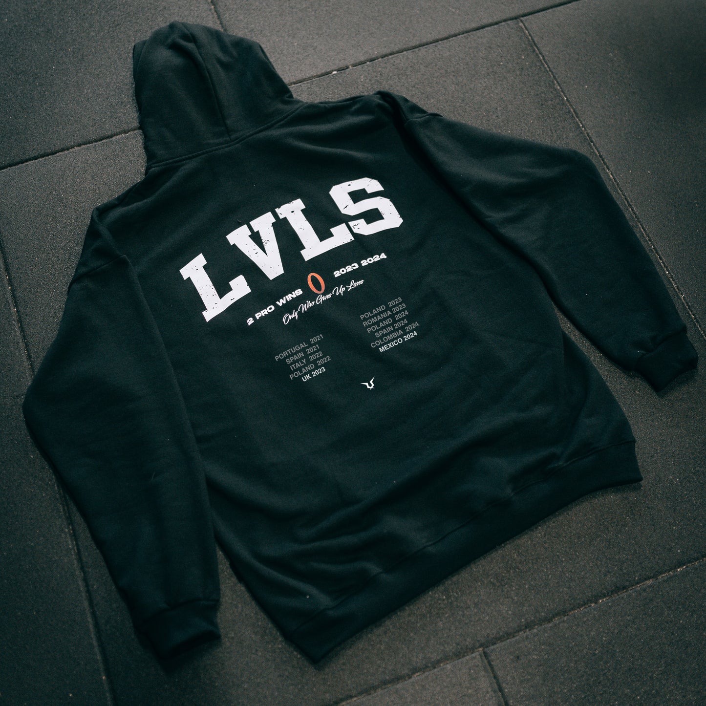 HOODIE OLYMPIA II - BLACK