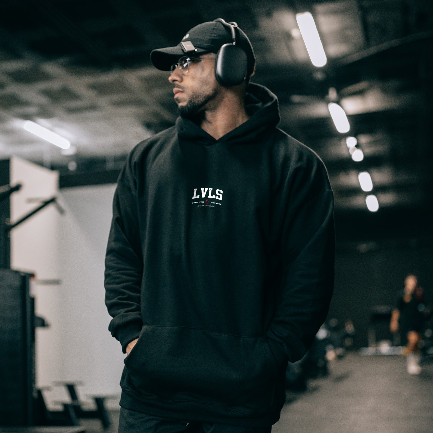 HOODIE OLYMPIA II - BLACK