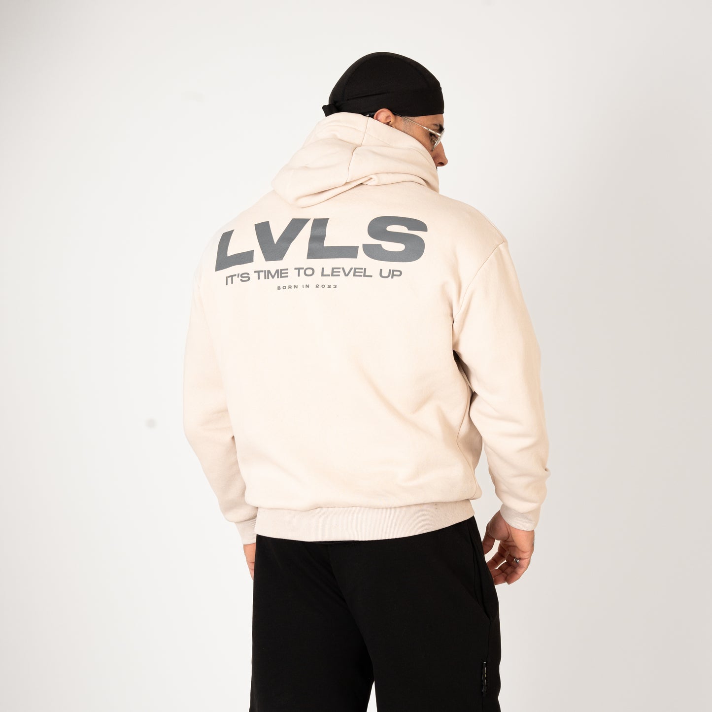 HOODIE LEVEL UP - BEIGE