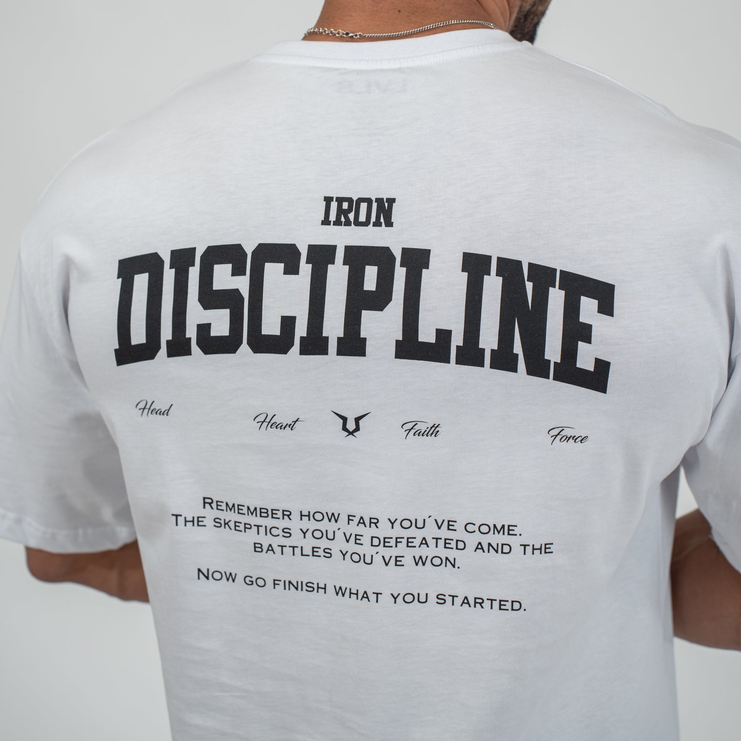 IRON DISCIPLINE PUMPCOVER - WHITE