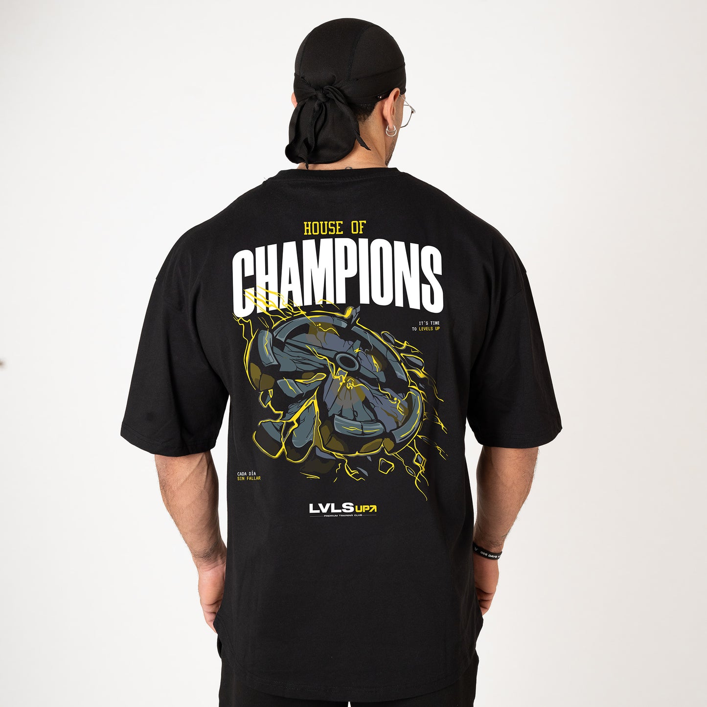 HOUSE OF CHAMPIONS PUMPCOVER - BLACK