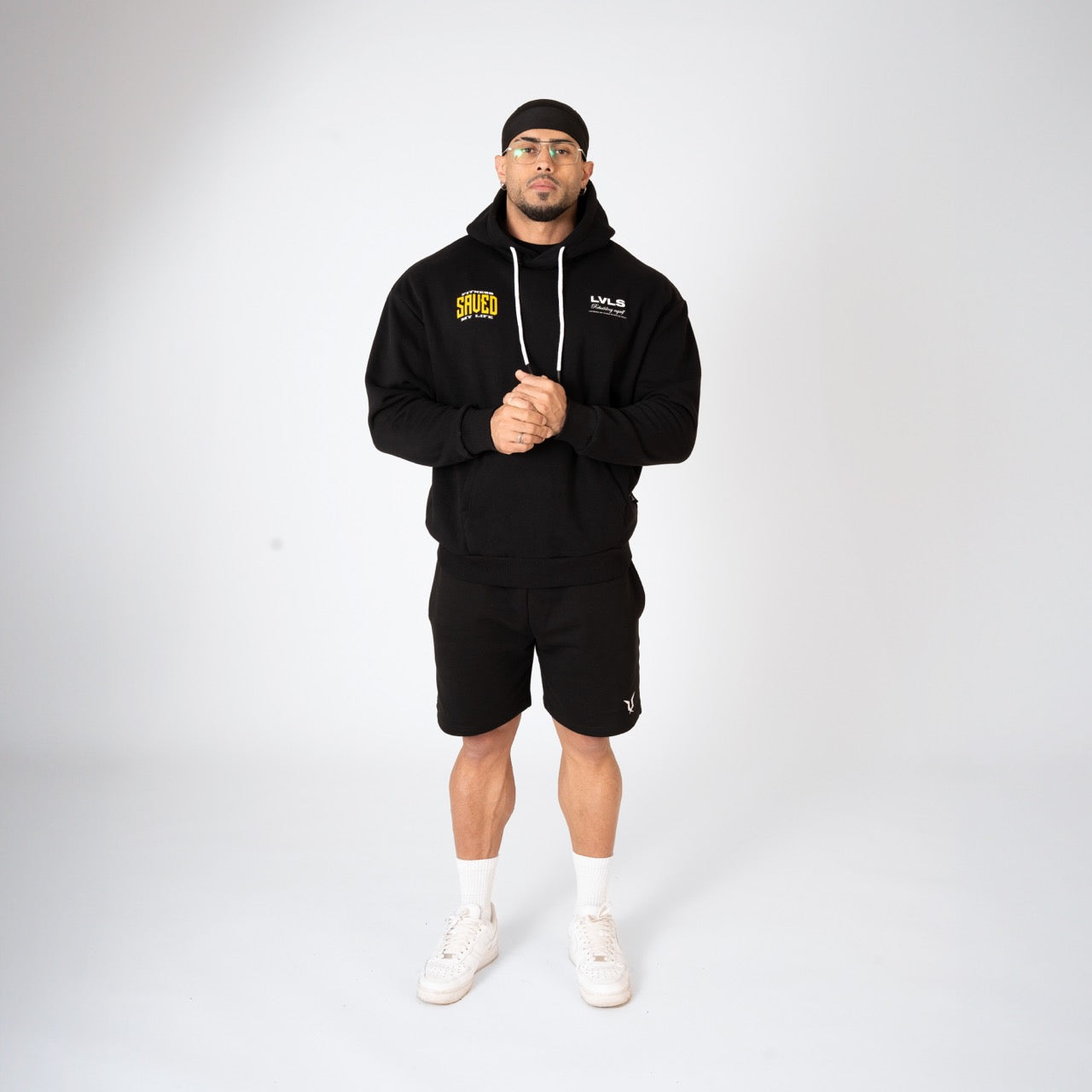 HOODIE SAVED - BLACK