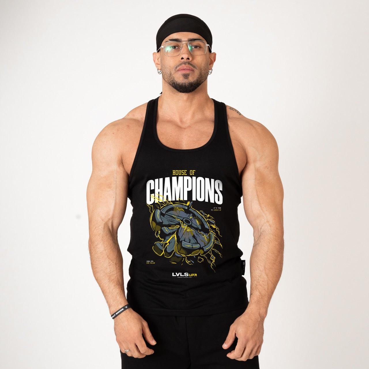 HOUSE OF CHAMPIONS STRINGER - BLACK