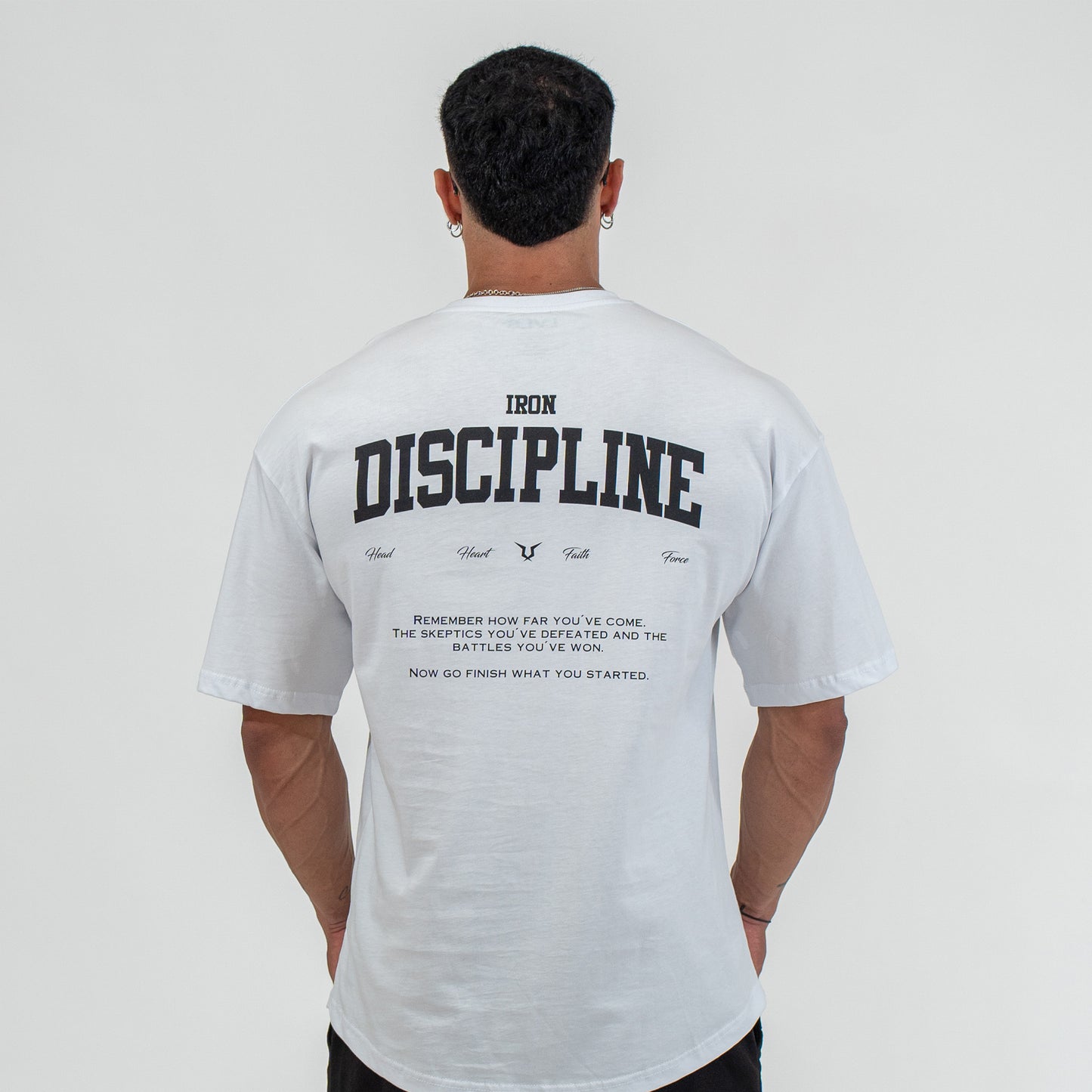 IRON DISCIPLINE PUMPCOVER - WHITE